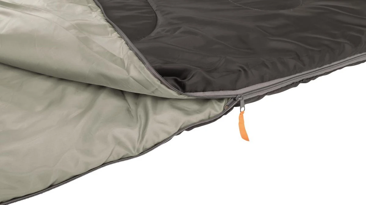 Easy Camp Sleeping Bag Chakra - 190x75 Cm - Black - Afbeelding 2