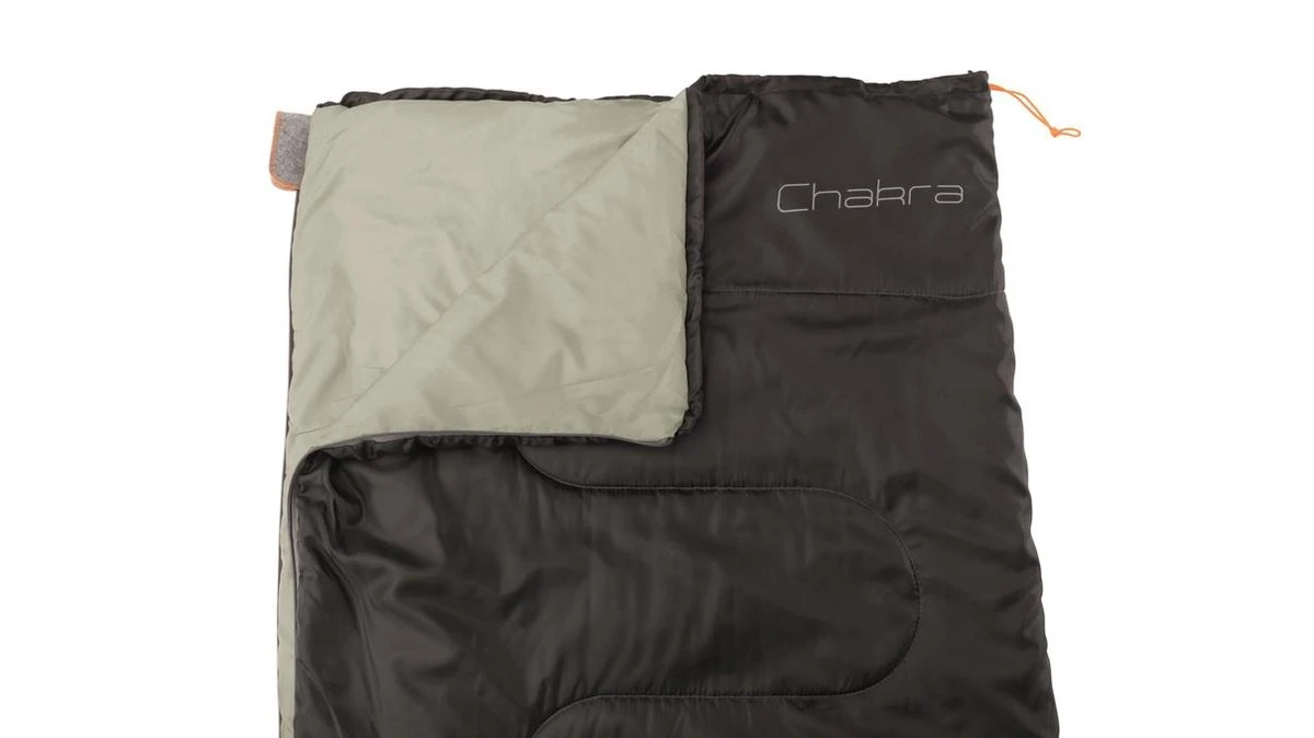 Easy Camp Sleeping Bag Chakra - 190x75 Cm - Black - Afbeelding 4