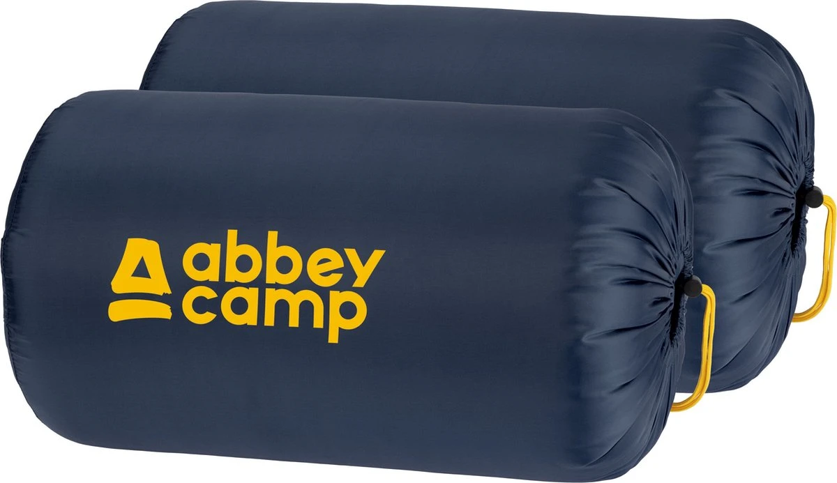 Abbey Camp Slaapzak Amsterdam - 2-pack - Dekenmodel - 210 X 85 Cm - Marine - Afbeelding 5