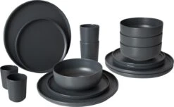 Bo-Camp Industrial - Servies - Patom - 100% Melamine - 16-Delig Servies