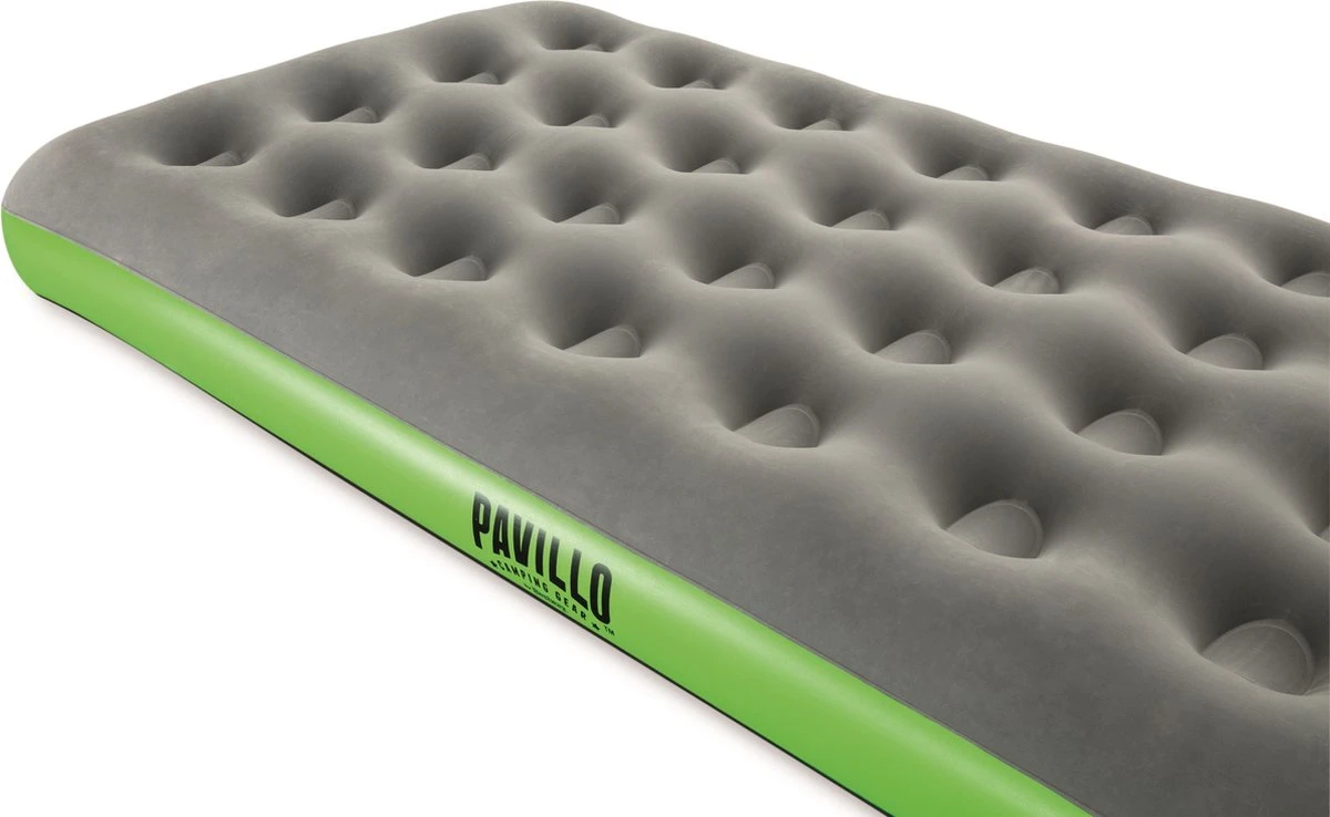 Bestway 1-Persoons Luchtbed Roll & Relax - 188 X 99 X 22 CM - Incl. 3-in-1 Reistas, Kussen En Handpomp - Binnen 50 Sec Opgeblazen - Binnen- En Buitengebruik - Afbeelding 16