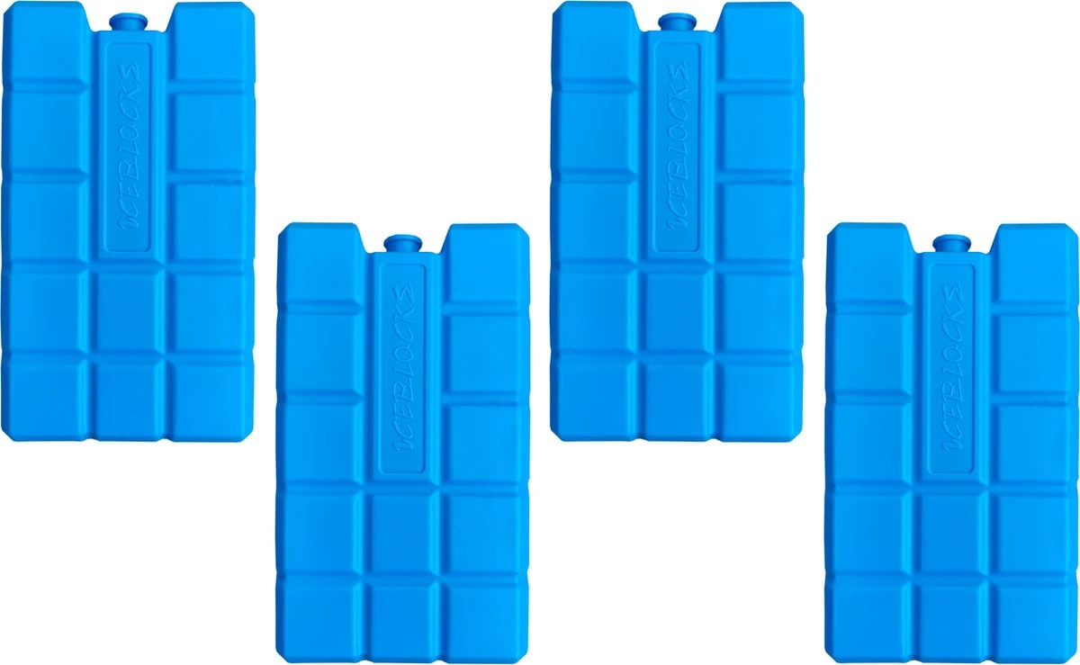 DULA Blauwe Koelelementen - 6 Stuks 400 Gram - 16 X 9 X 3,2 Cm - Afbeelding 4