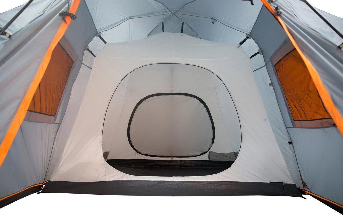 Where Tomorrow Gezinstent Met Zonnendak 300X395X200 Cm- Grijs - 5 Persoons - Afbeelding 8