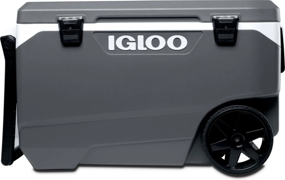 Igloo Latitude 90 Roller - Grote Koelbox Op Wielen - 85 Liter - Grijs - Afbeelding 11