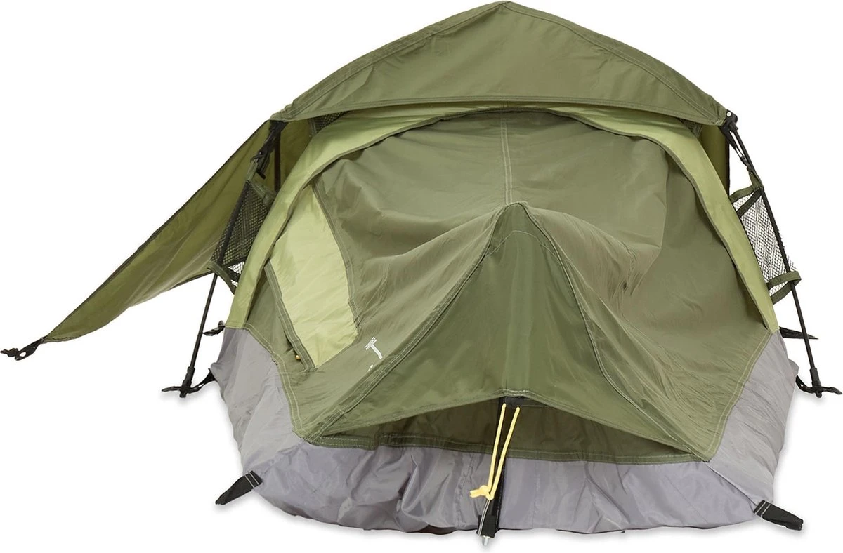 Where Tomorrow Solo Tent 220X80X50 Cm - Groen - 1 Persoons - Afbeelding 2