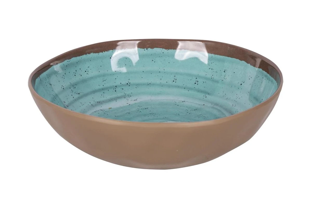 Bo-Camp Servies Halo - 12 Delig Melamine - Aqua - Afbeelding 4