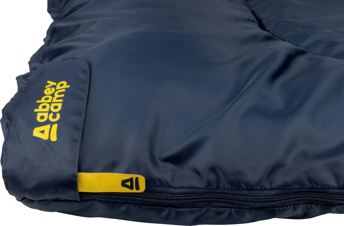 Abbey Camp Slaapzak Amsterdam - 2-pack - Dekenmodel - 210 X 85 Cm - Marine - Afbeelding 7