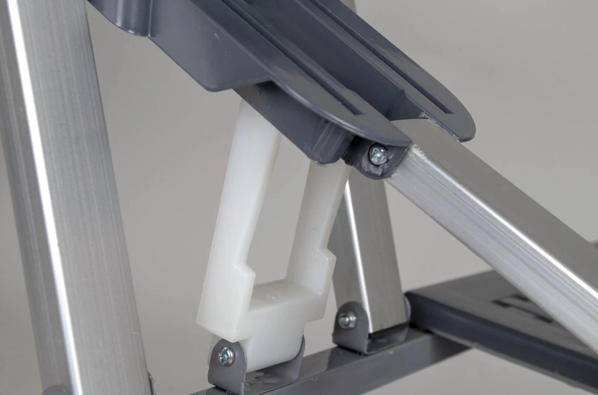 Bo-Camp Picknicktafel - Basic - Inklapbaar - Grijs - Afbeelding 4