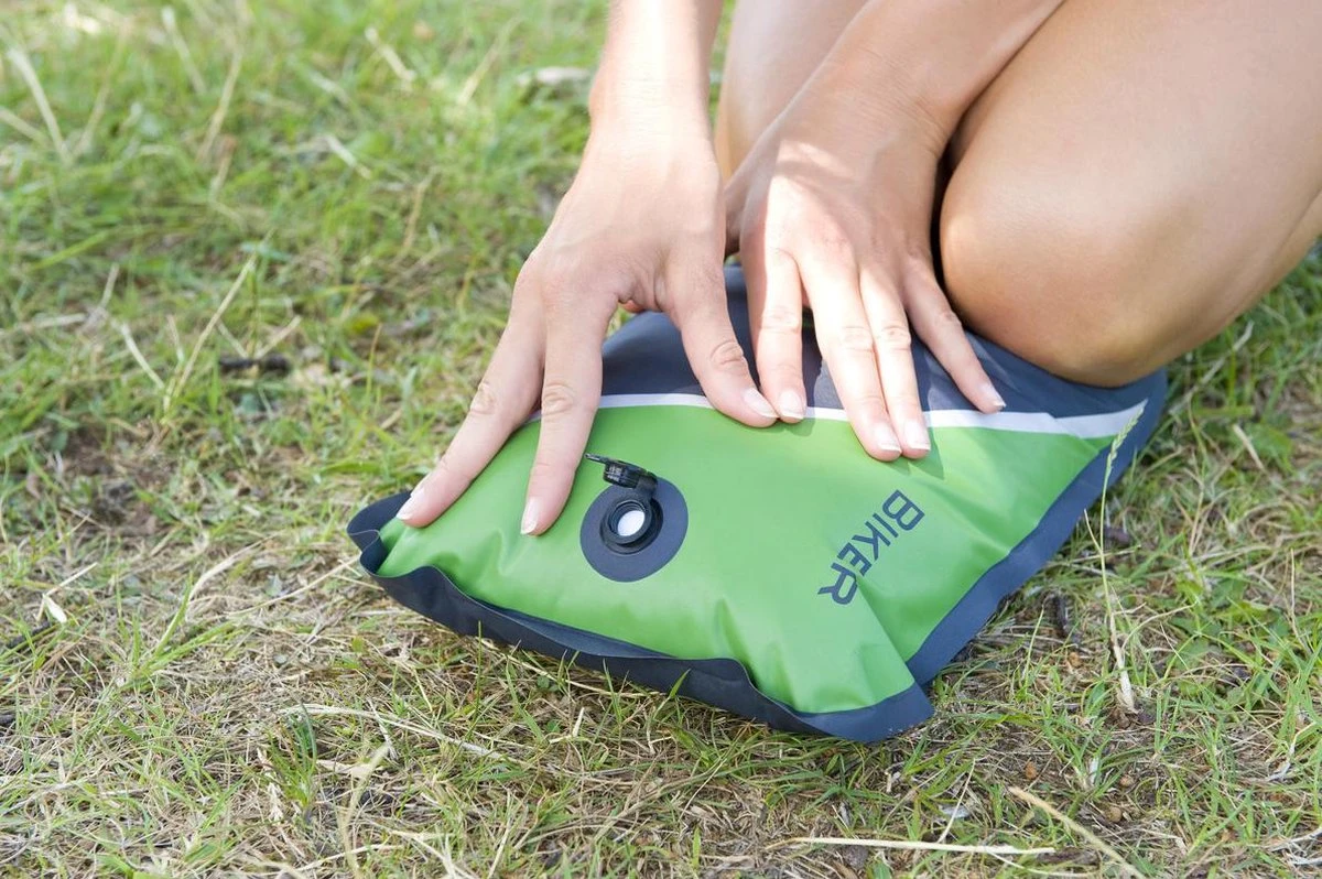 Coleman Biker Mummy Slaapzak - 220 X 80 X 55 Cm - Grijs/groen - Afbeelding 10