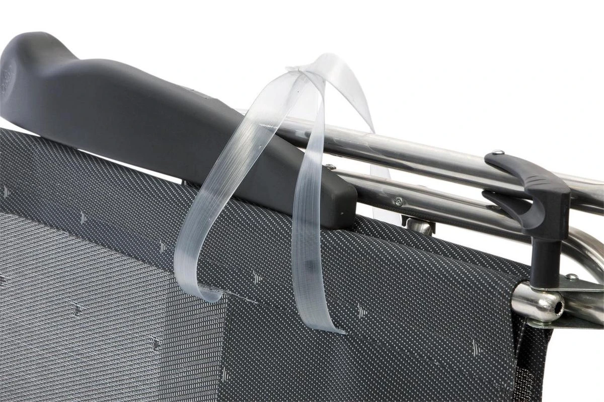 Crespo Strandstoel - AL-205 - Campingstoel - Donker Grijs (40) - Afbeelding 2