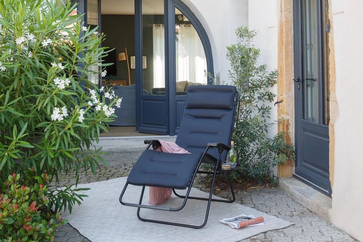 Lafuma RSX XL Clip Air Comfort - Relaxstoel - Verstelbaar - Inklapbaar - Zero Gravity - Acier - Afbeelding 4