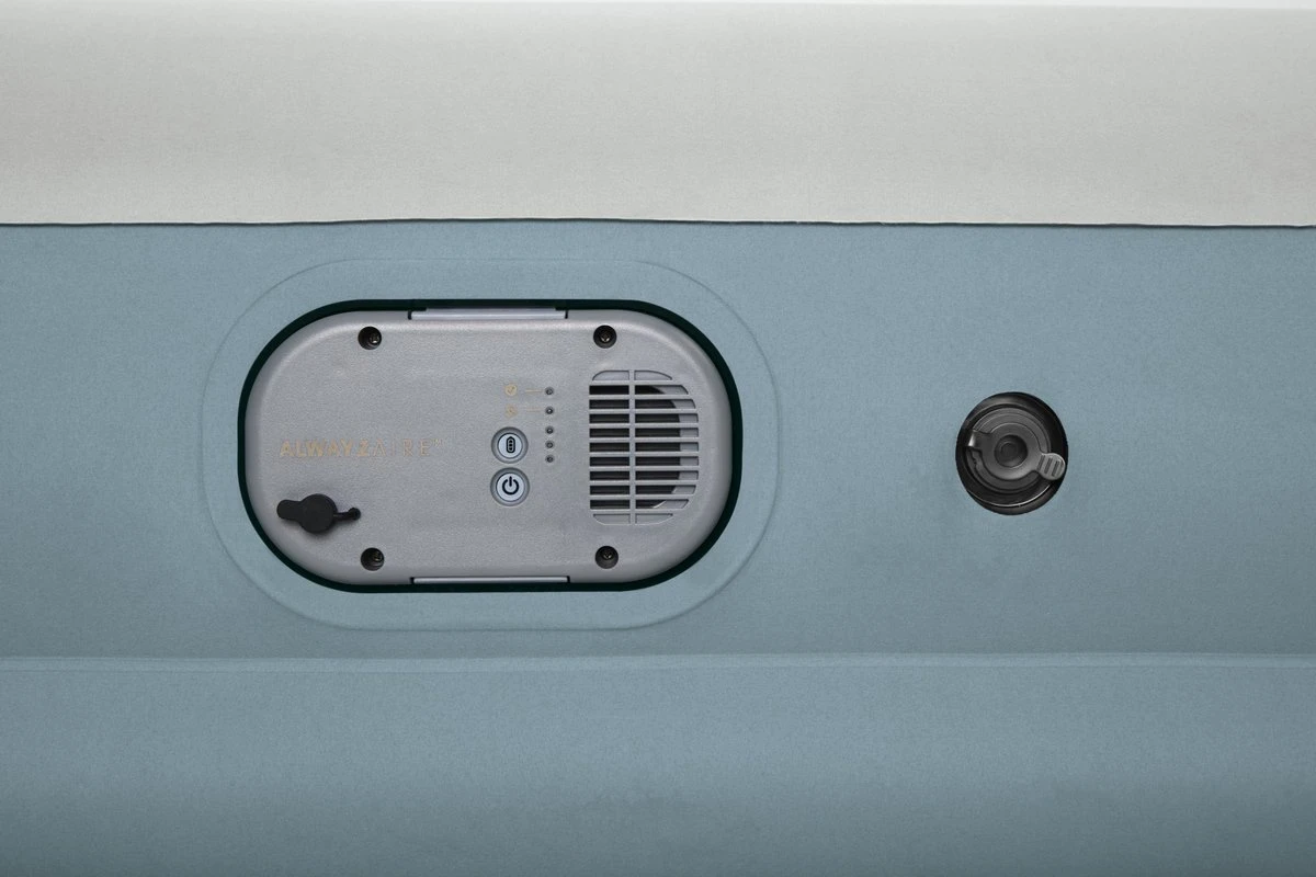 Bestway Luchtbed - 2 Personen - PVC/Polyester - Ingebouwde Oplaadbare Pomp - Fortech™ Materiaal - I-Beam Constructie - Ingebouwd Kussen - Afbeelding 11