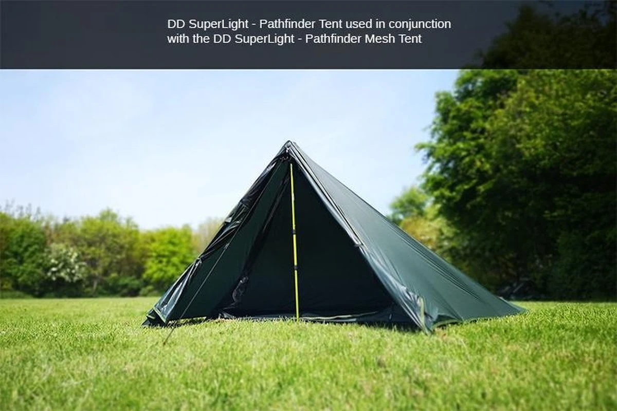 Dd Superlight Pathfinder Tent - Groen - 2 Persoons - Afbeelding 8