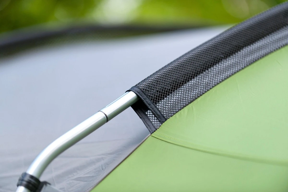 Coleman Vespucci 4 Tunneltent - Familietent - 4-Persoons - Groen - Afbeelding 4