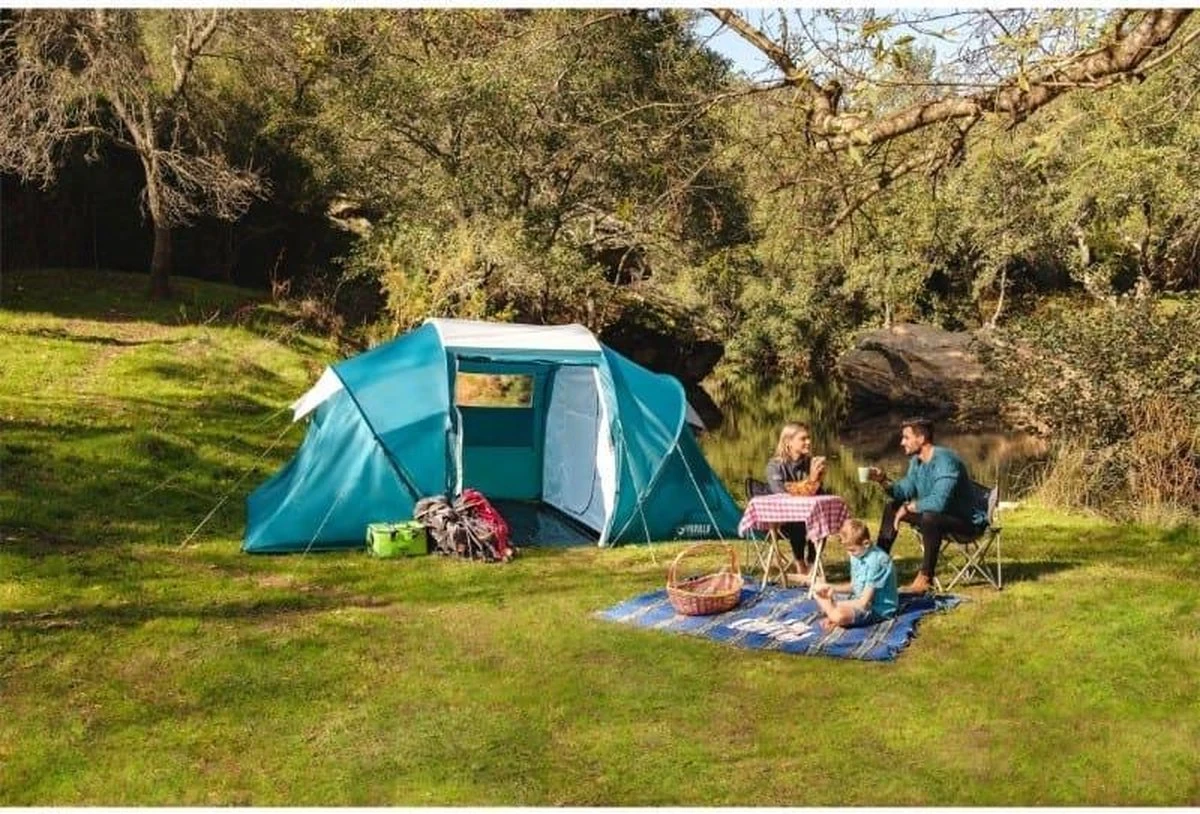 Bestway Pavillo Family Ground 4 - Blauw/ Wit - 4 Persoons - Afbeelding 5