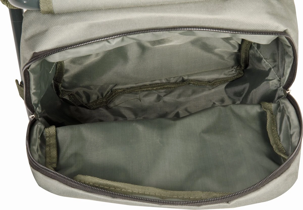 Capture Outdoor, "Traveller OX-37" Camping Kruk Met Rugzak, Opvouwbaar, Lichtgewicht, Verstelbare En Gevoerde Draagriemen, … - Afbeelding 3