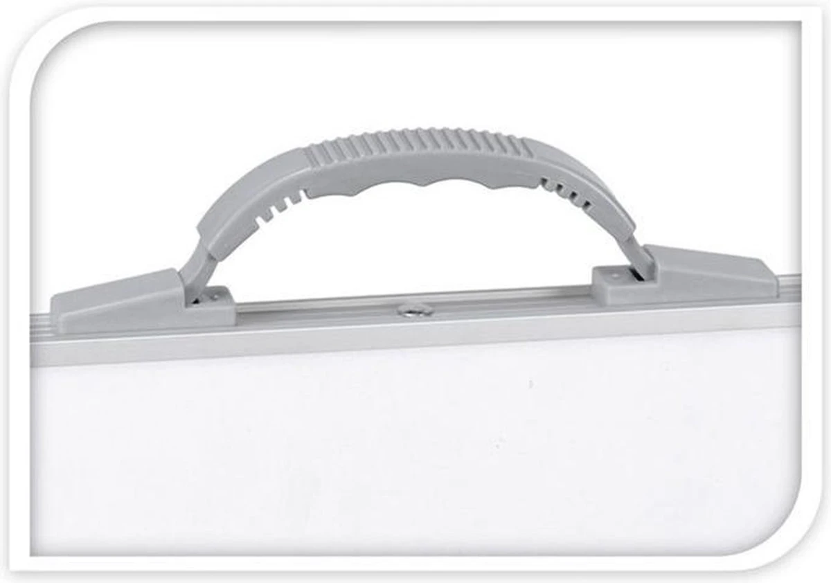 GENERIC Campingtafel Wit - 80 X 60 X 69 Cm - Tuintafel - Inklapbaar - Afbeelding 2