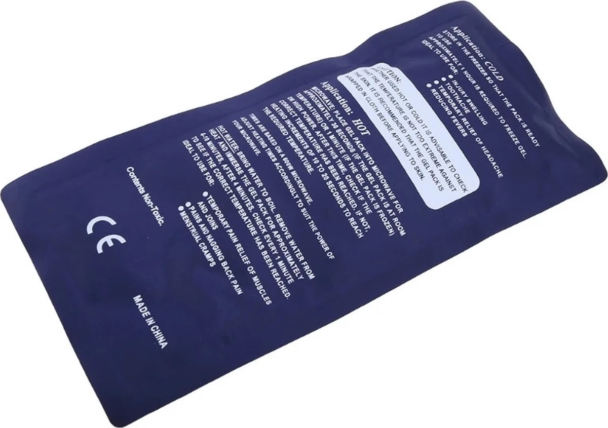 CloudNoon Koelelement - Ice Pack - Koel Pack - Hot En Cold Pack - Warmte Koude Compress - Herbruikbaar - Gel Pack - Nek Knie - Afbeelding 5