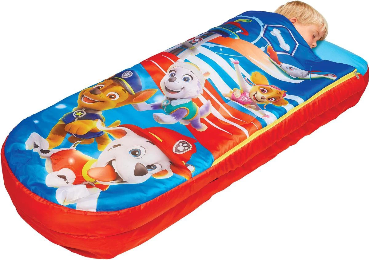 Paw Patrol Junior ReadyBed-2 In 1 Kids Sleeping Inflatable Air Bed In A Bag With A Pump, Polyester, Single - Afbeelding 7