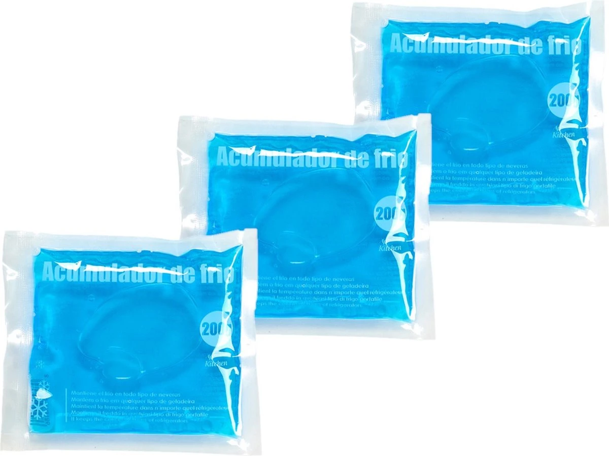 Arte R Koelelementen/icepacks - Herbruikbaar - 15 X 13 X 2 Cm - Afbeelding 2