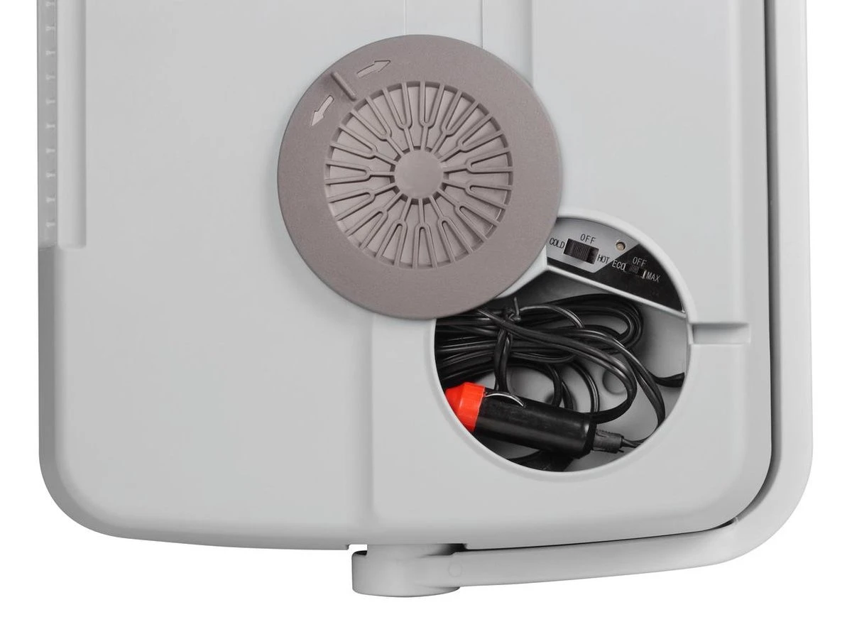 Tristar KB-7532 Koelbox 26 Liter - Koelbox Elektrisch - 12v Autolader En 230v Stopcontact - Koelt & Verwarmt - Grijs - Afbeelding 11