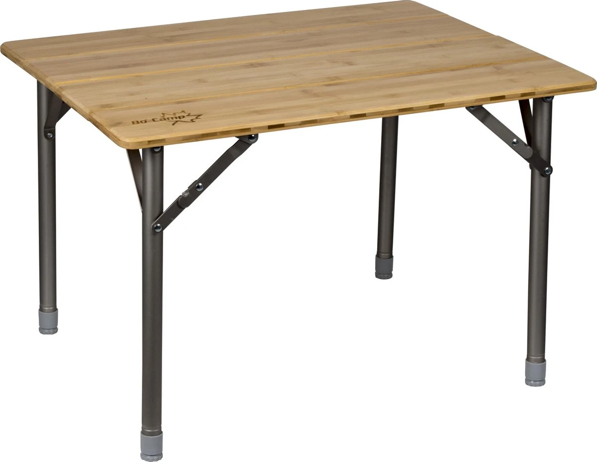Bo-Camp Urban Outdoor Campingtafel - Opvouwbaar - Morris - Bamboe - Afbeelding 2