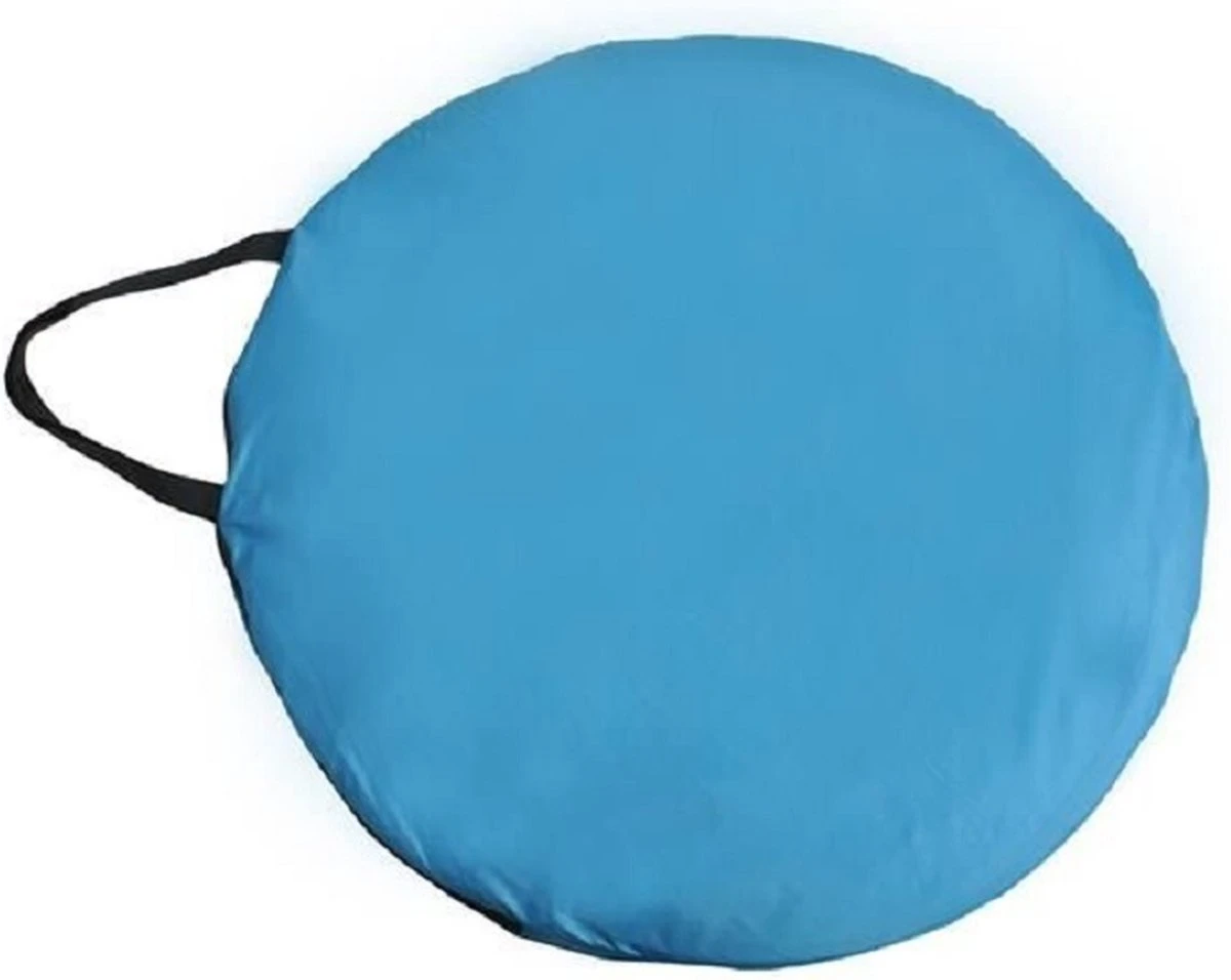 Merkloos 4 In 1 Pop-up Douchetent Voor Omkleden, Douchen, Toilet En Opslag - 1 Persoons Tent - Camping Douche En Omkleedtent - Inclusief Haringen En Draagtas - 190 X 110 X 110 Cm Blauw - Afbeelding 3