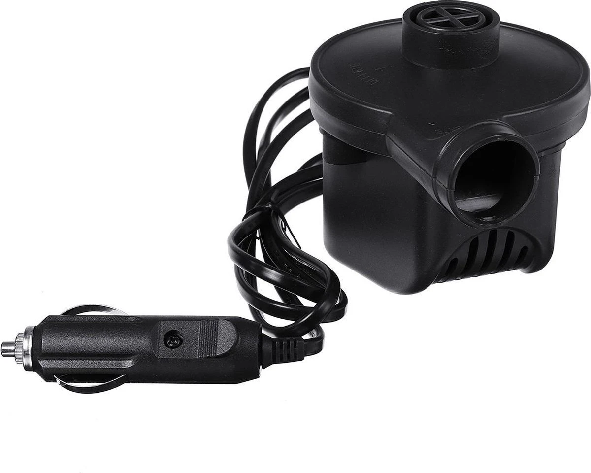 EZLife Auto Luchtbed Zwart 187x95cm - Afbeelding 3