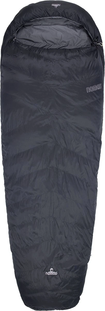 NOMAD® Taurus 250 Slaapzak | 210x80cm Grijs | Lichtgewicht & Kwalitatief | Slaapzak | Incl Hoes