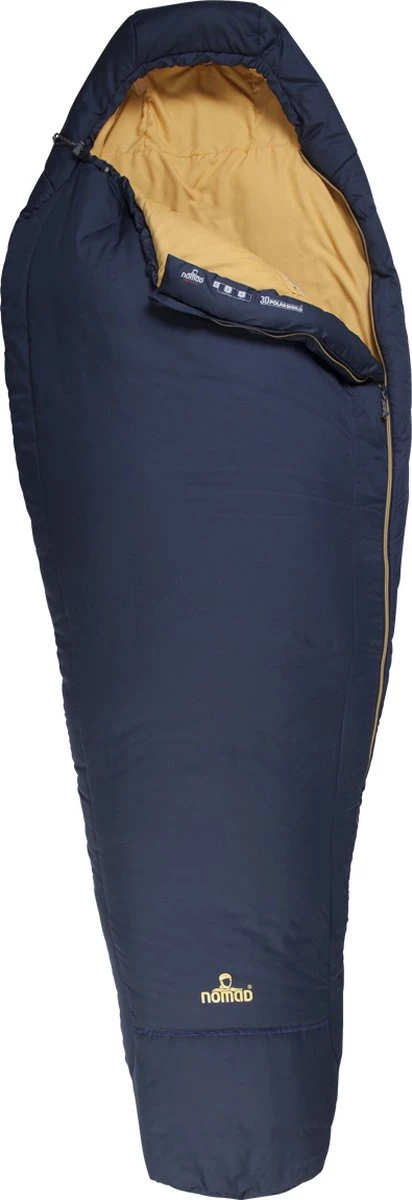 NOMAD® Inca 900 Mummy Slaapzak | 210x80cm Blauw | Lichtgewicht & Kwalitatief | Mummy Slaapzak | Incl Hoes - Afbeelding 10