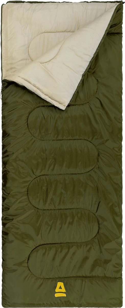 Abbey Camp Slaapzak Amsterdam-07 - Dekenmodel - 210 X 85 Cm - Groen