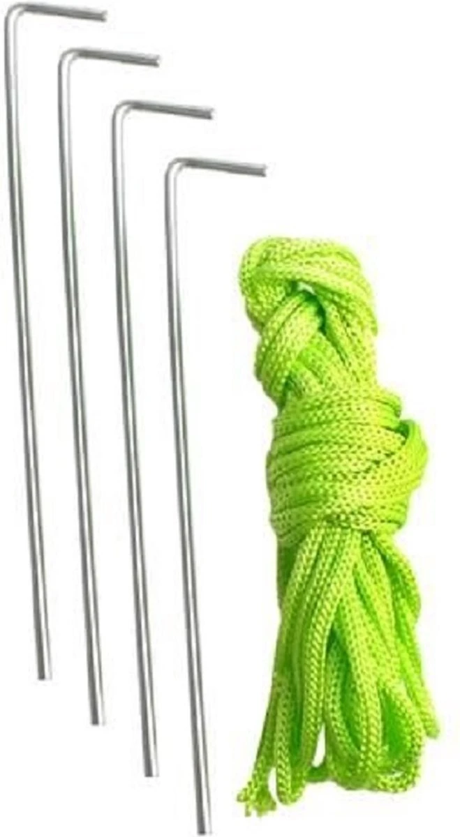 Merkloos 4 In 1 Pop-up Douchetent Voor Omkleden, Douchen, Toilet En Opslag - 1 Persoons Tent - Camping Douche En Omkleedtent - Inclusief Haringen En Draagtas - 190 X 110 X 110 Cm Blauw - Afbeelding 4