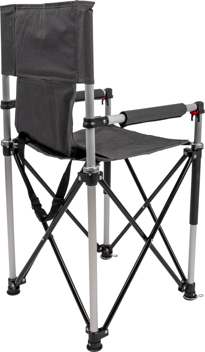 Bo-Camp Kinder Campingstoel Compact - Antraciet - Afbeelding 3