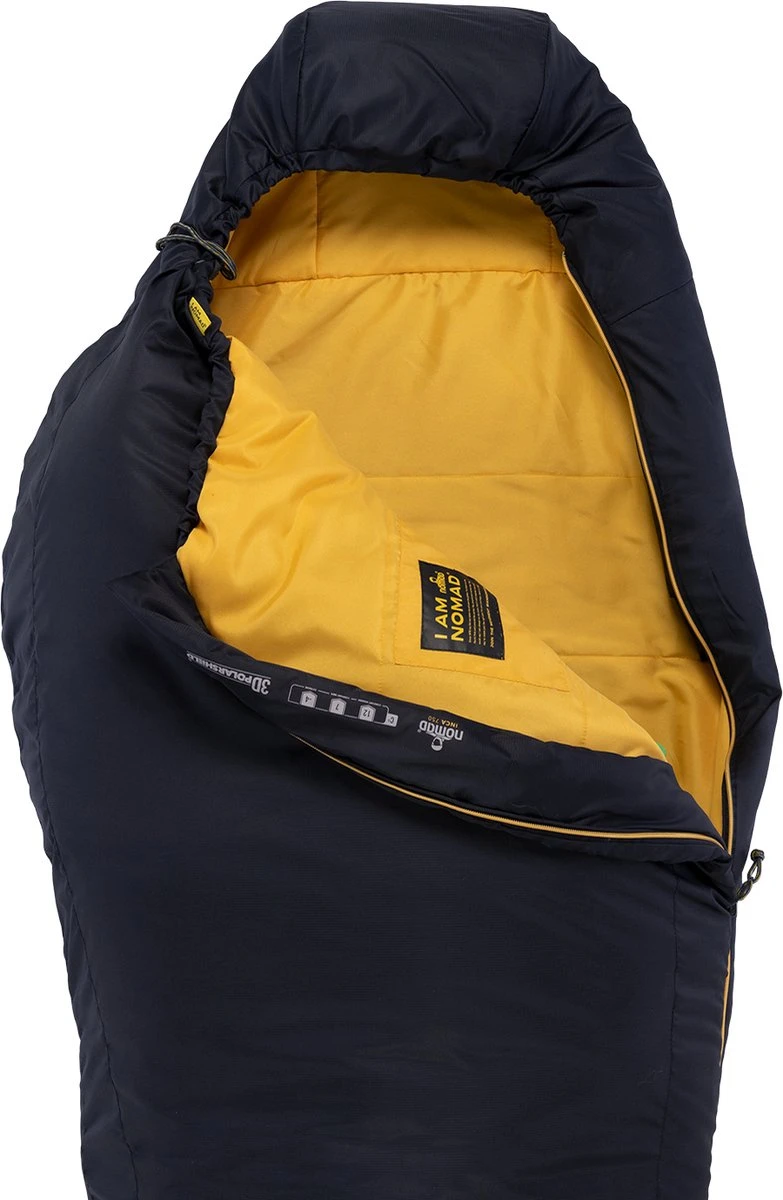 NOMAD Inca 750 - Mummy Slaapzak - 210 X 80/50 - Donkerblauw - Afbeelding 3