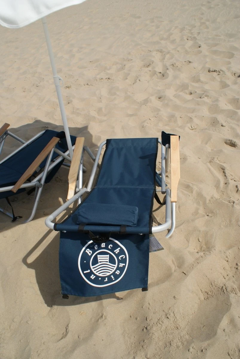 Easy Beach Chair - Campingstoel - Aluminium - Blauw - Afbeelding 5
