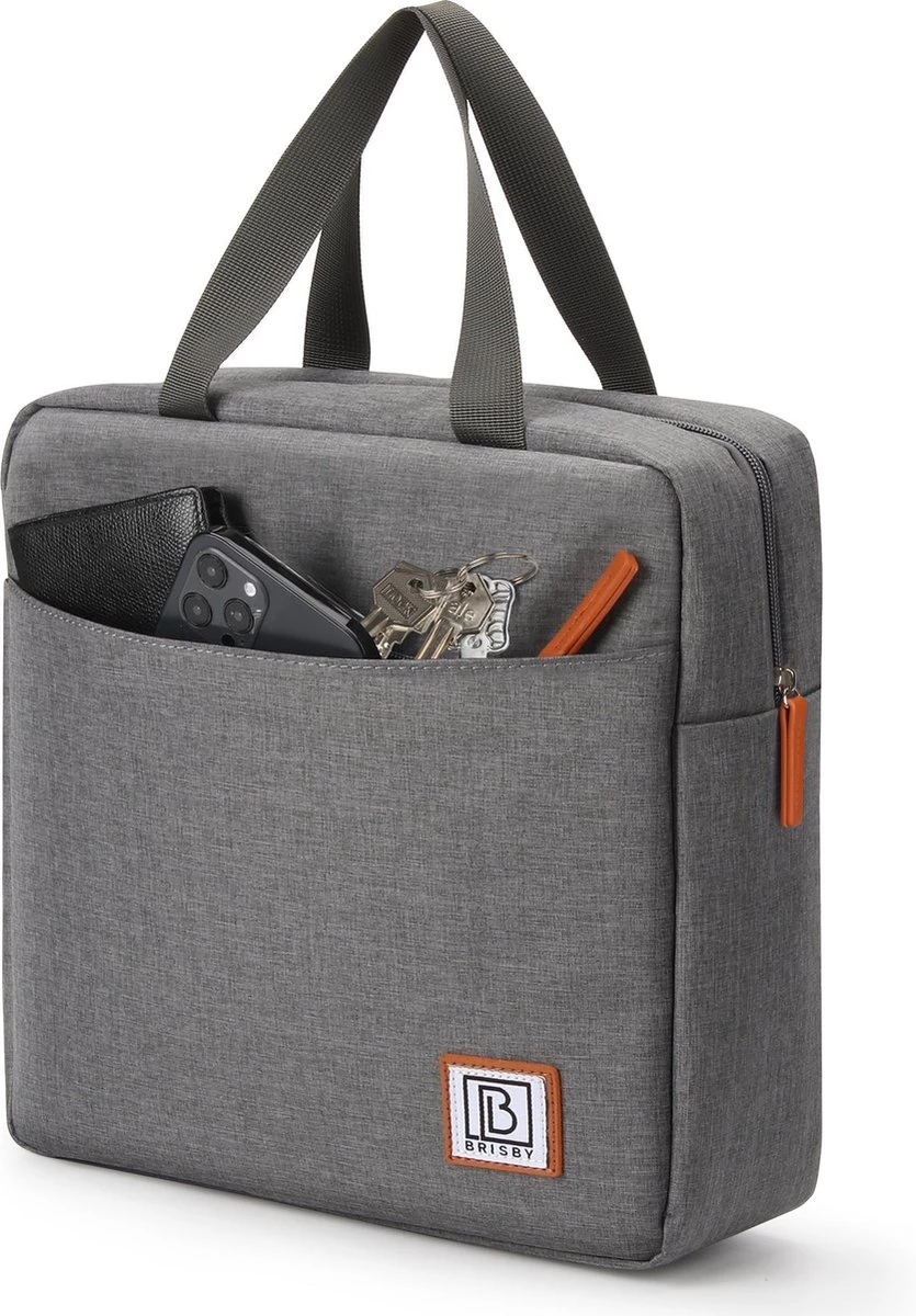 Brisby 4 Laags Geïsoleerde Koeltas - Lunchtas 7 Liter - Donkergrijs - Afbeelding 5