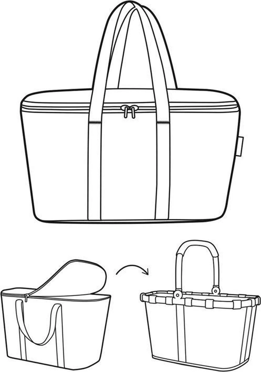 Reisenthel Coolerbag Koeltas - 20L - Dots Zwart - Afbeelding 6