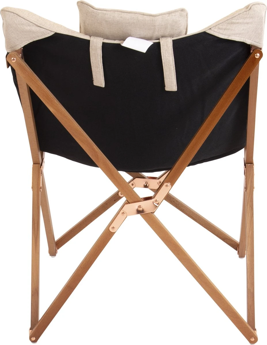 Bo-Camp Urban Outdoor Collection - Relaxstoel - Bloomsbury - M - Oxford Polyester - Beige - Afbeelding 2
