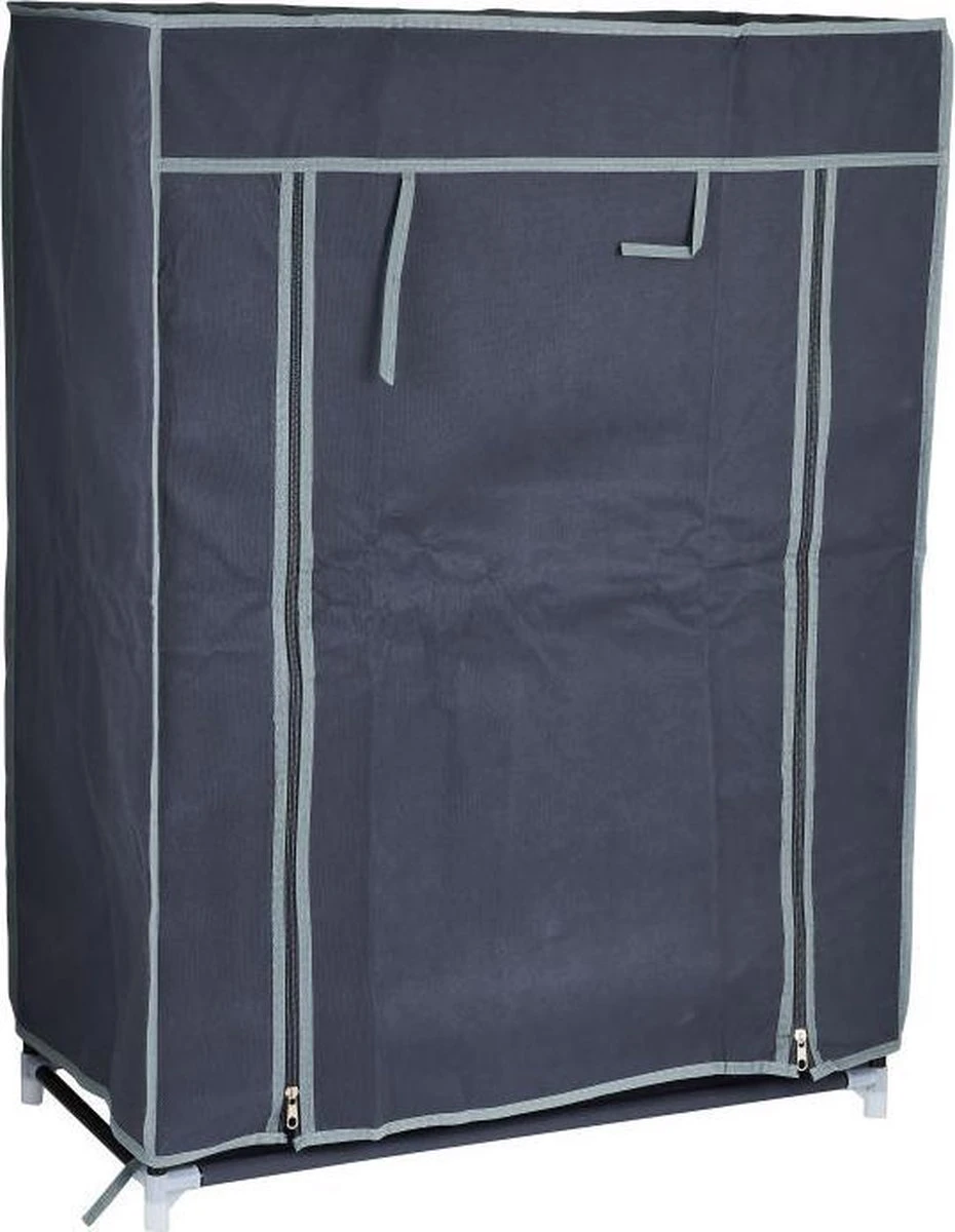 Merkloos GARDEROBE KAST - 3 SCHAPPEN - 60X30X80 CM - Afbeelding 6