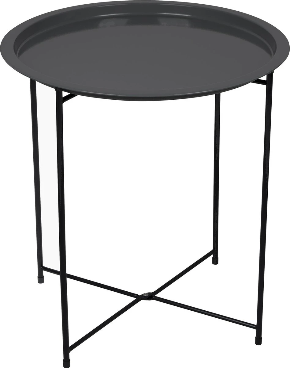 Bo-Camp Urban Outdoor - Bijzettafel - Harlem - Zwart