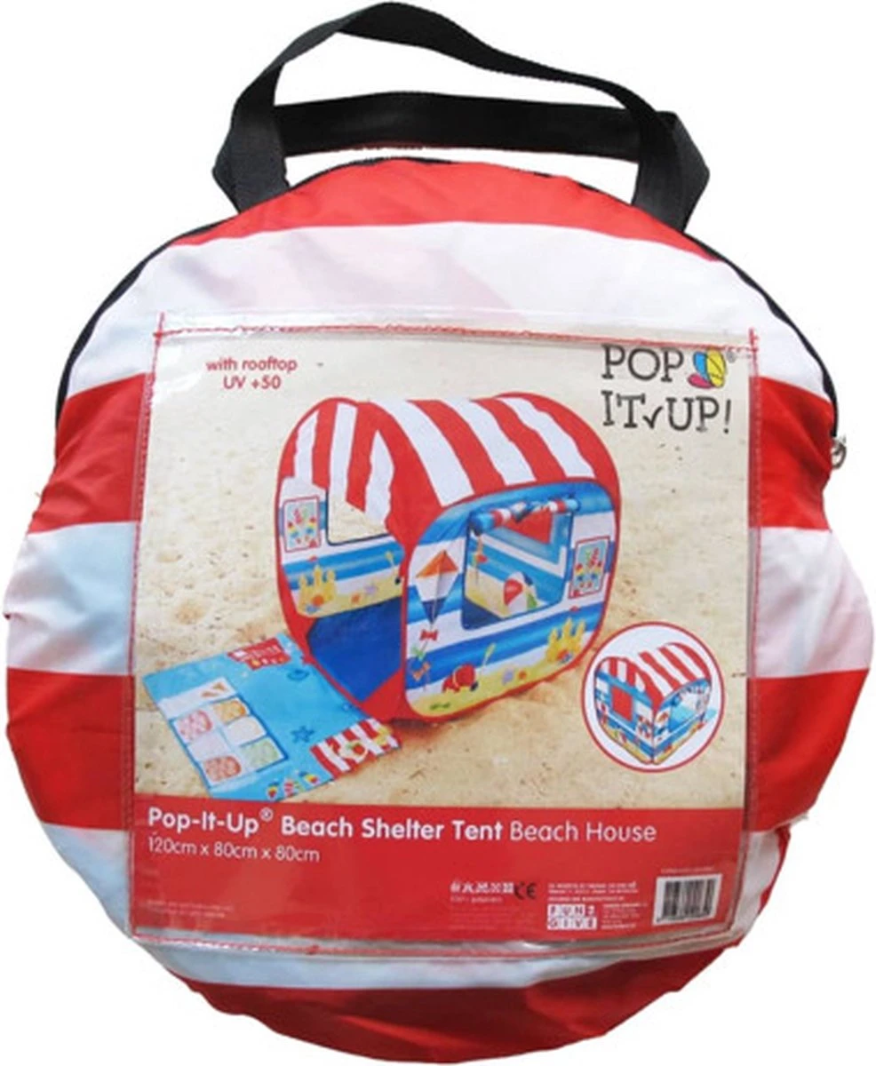 Pop-Up Strandtent: Beach Hut - Speeltent - Afbeelding 9