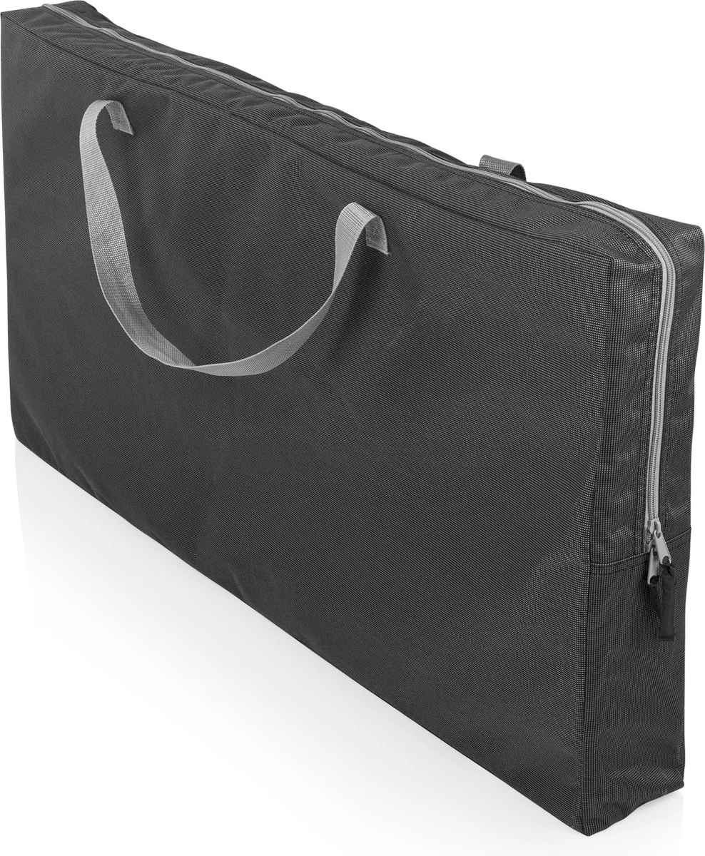 Campart Campingkeuken KI-0734 - Campingkast Groot - 4 Verstelbare Poten - Opvouwbaar En Lichtgewicht - Inclusief Opbergtas - Grijs - Afbeelding 8